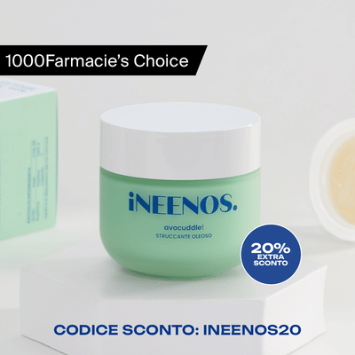 Burro Struccante Nutriente & Delicato – INEENOS Avocuddle! (50 ml) – rimuove make-up e impurità lasciando la pelle morbida e confortevole