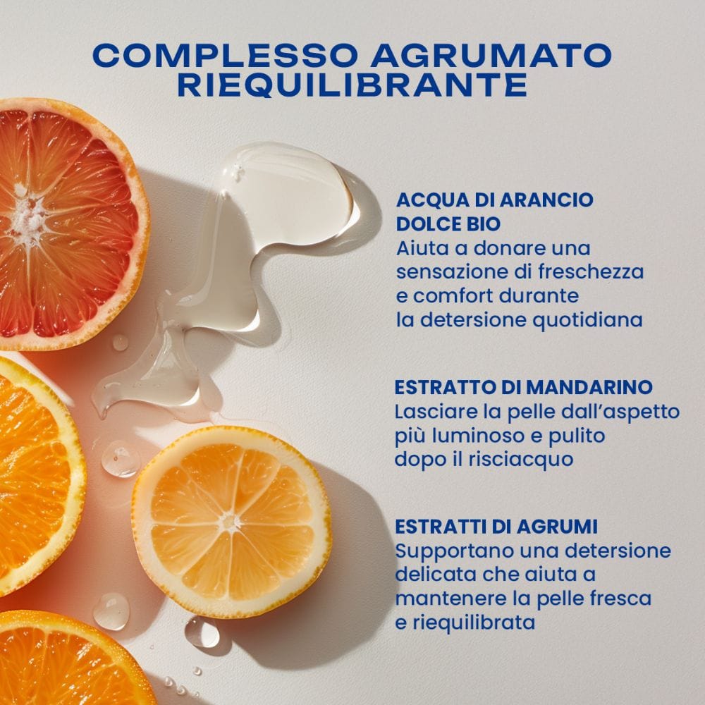 Gel Detergente Viso Purificante & Riequilibrante – INEENOS Deepurity! (100 ml) – detergente schiumogeno delicato per pelle mista e impura