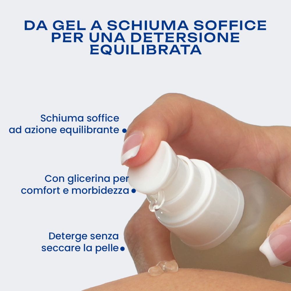 Gel Detergente Viso Purificante & Riequilibrante – INEENOS Deepurity! (100 ml) – detergente schiumogeno delicato per pelle mista e impura