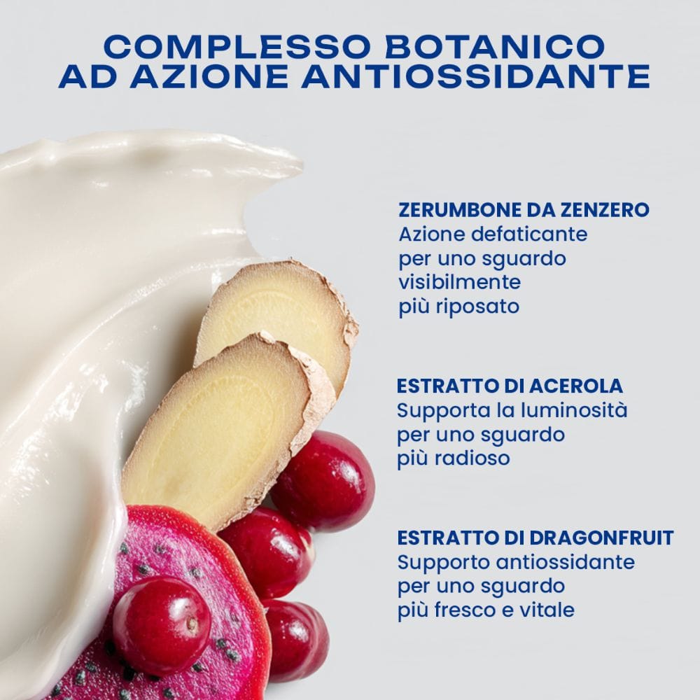 Maschera Contorno Occhi Defaticante & Illuminante – INEENOS Increyedible (50 ml) – nutriente e antiossidante per uno sguardo disteso