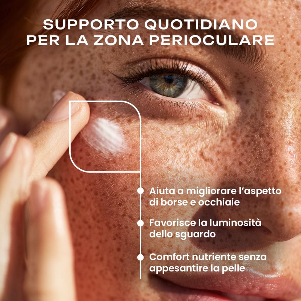 Maschera Contorno Occhi Defaticante & Illuminante – INEENOS Increyedible (50 ml) – nutriente e antiossidante per uno sguardo disteso