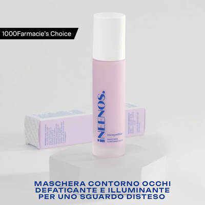 Maschera Contorno Occhi Defaticante & Illuminante – INEENOS Increyedible (50 ml) – nutriente e antiossidante per uno sguardo disteso