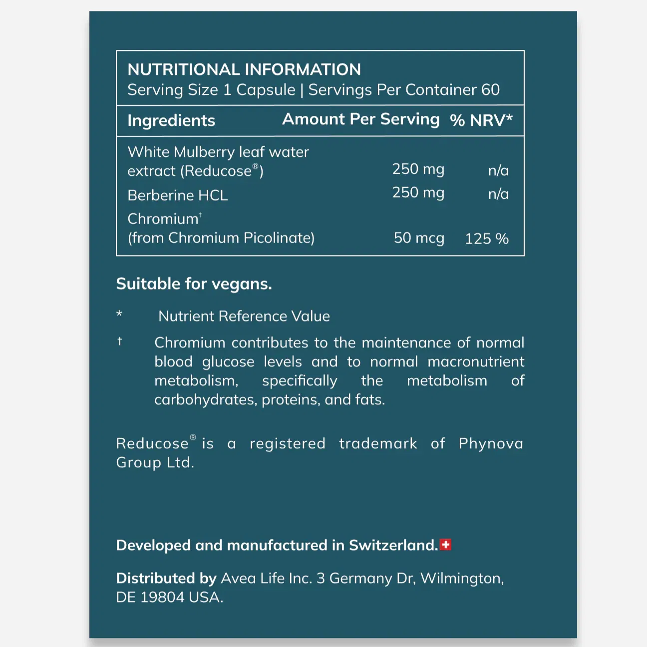 AVEA STABILISER 60 CAPSULE