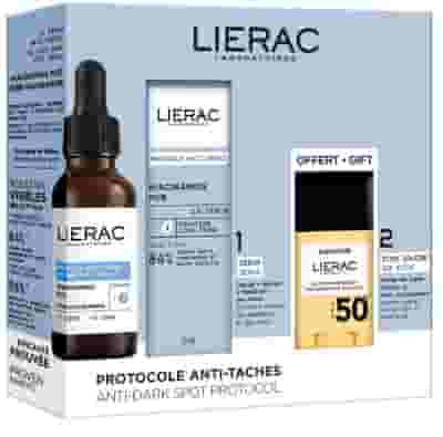 LIERAC COFFRET PROTOCOLLO ANTI-MACCHIE SIERO 30 ML + STICK PROTETTIVO SPF50+ 10 G