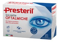 SALVIETTE OFTALMICHE PRESTERIL 20 PEZZI