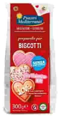 PIACERI MEDITERRANEI PREPARATO BISCOTTI SAN VALENTINO 300 G