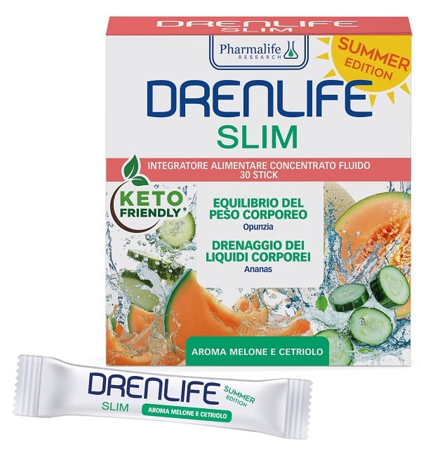 DRENLIFE SLIM SUMMER EDITION 30 STICK DA 10 ML