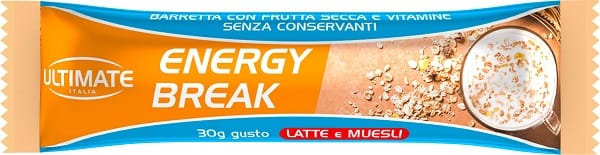 ULTIMATE ENERGY BREAK LATTE E MUESLI 30 G
