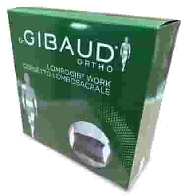 GIBAUD ORTHO CORSETTO LOMBOSACRALE LOMBOGIB WORK H26 TAGLIA 04