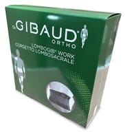 GIBAUD ORTHO CORSETTO LOMBOSACRALE LOMBOGIB WORK H21 TAGLIA 04