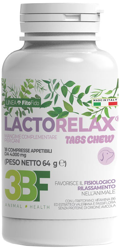 LACTORELAX TABS CHEW 18 COMPRESSE APPETIBILI DA 4000 MG