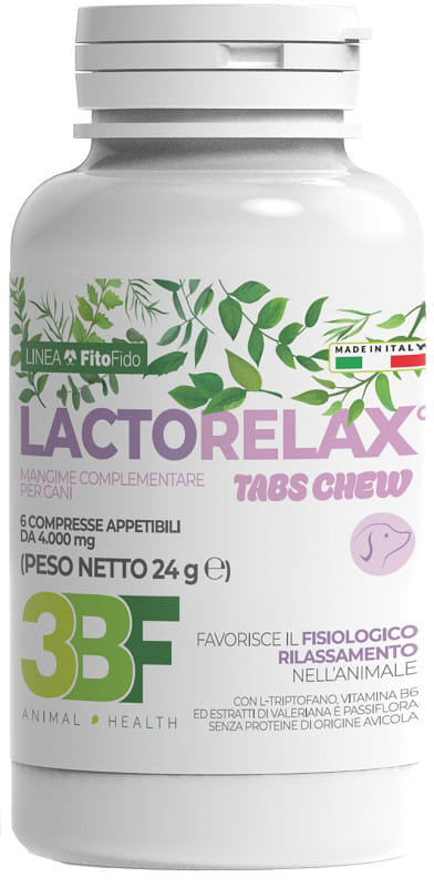 LACTORELAX TABS CHEW 6 COMPRESSE APPETIBILI DA 4000 MG