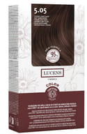 LUCENS UMBRIA TINTA COLOR LUCENS 5.05 CASTANO CHIARO CALDO 135 ML