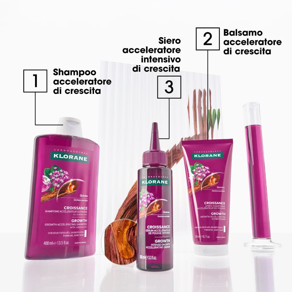 KLORANE SHAMPOO CHININA CRESCITA 200 ML