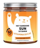 BEARS WITH BENEFITS HEY SUNSHINE SUN VITAMIN CON D3 60 CARAMELLE GOMMOSE CON EDULCORANTI SENZA ZUCCHERI