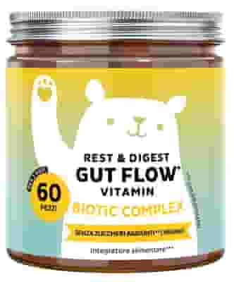 BEARS WITH BENEFITS REST&DIGEST GUT FLOW VITAMIN 60 CARAMELLE GOMMOSE CON EDULCORANTI SENZA ZUCCHERI
