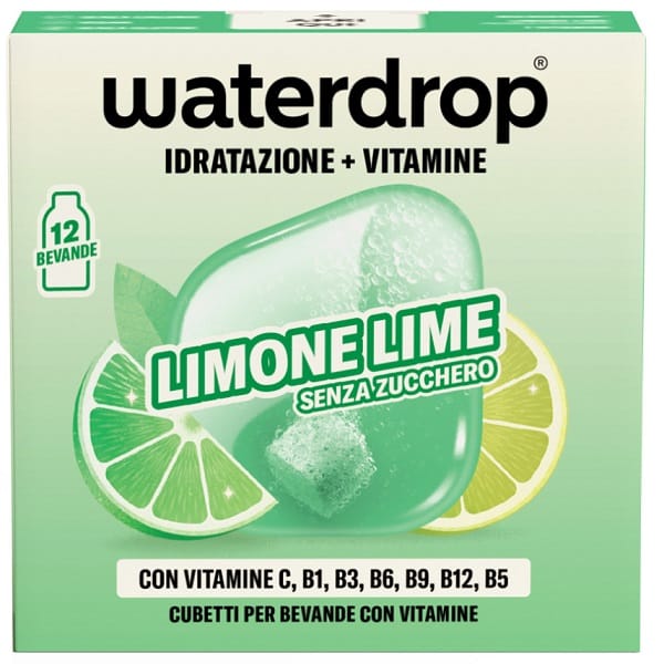 WATERDROP MICRODRINK LIME 12 CUBETTI