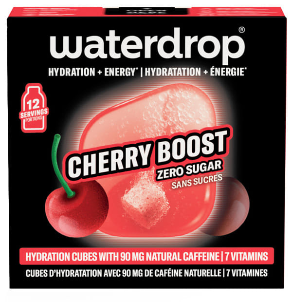 WATERDROP MICROENERGY CHERRY BOOST 12 CUBETTI