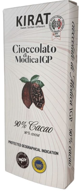 CIOCCOLATO DI MODICA IGP 90% BENESSERE 50 G