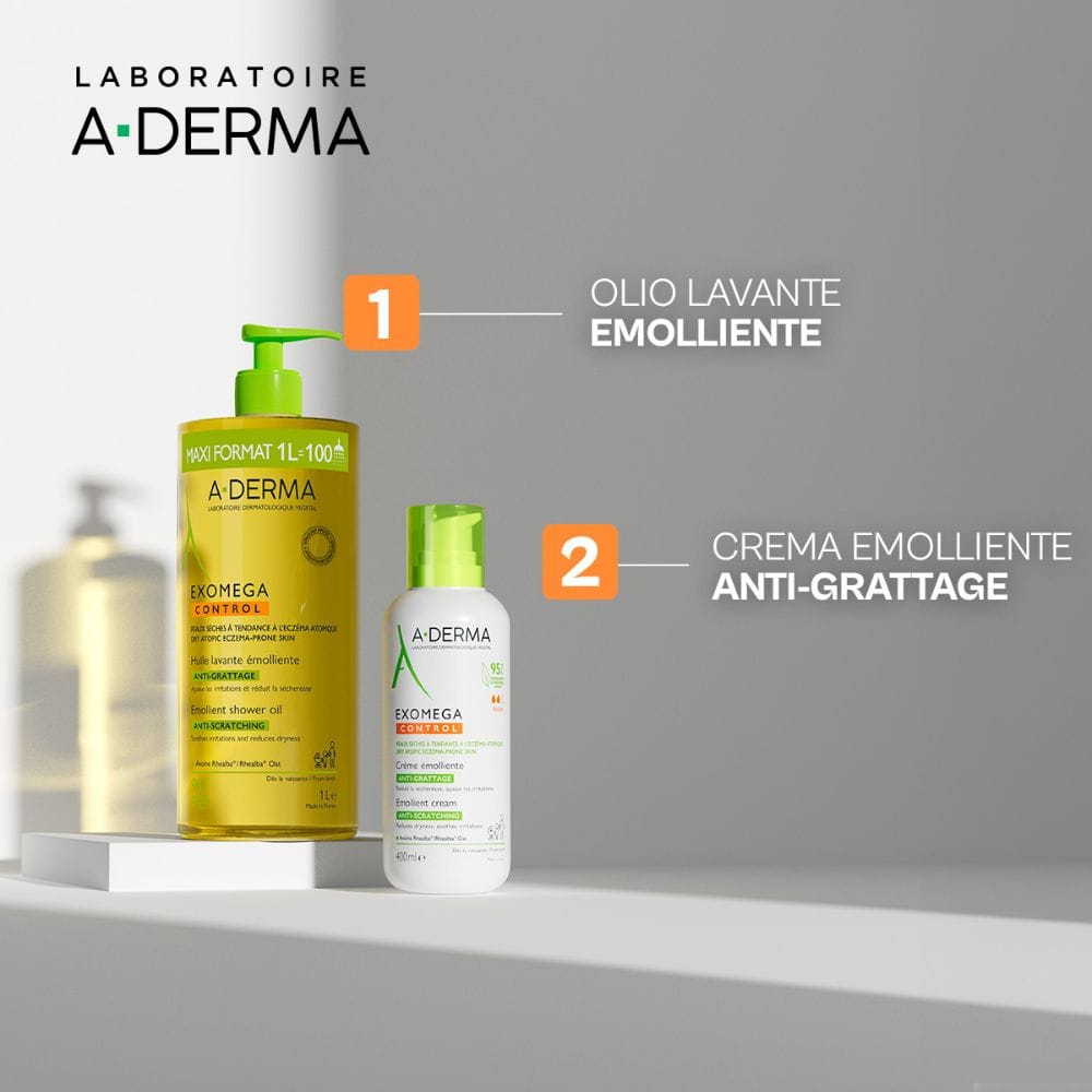 EXOMEGA CONTROL OLIO LAVANTE EMOLLIENTE 1 LITRO