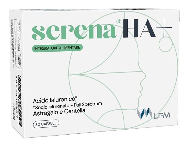 SERENA HA+ 30 CAPSULE SENZA ZUCCHERI AGGIUNTI GLUTINE E LATTOSIO