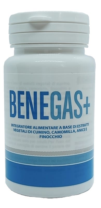 BENEGAS+ 60 CAPSULE SENZA GLUTINE NATURALMENTE PRIVO DI LATTOSIO