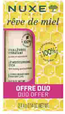 NUXE REVE DE MIEL LIPSTICK DUO