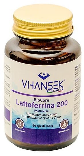 BIOCORE LATTOFERRINA 200 60 COMPRESSE