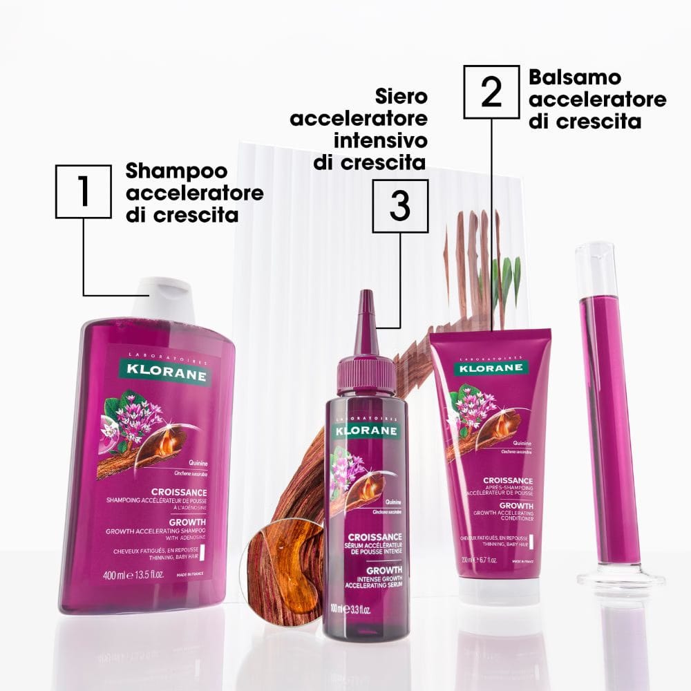 KLORANE SHAMPOO CHININA CRESCITA 200 ML