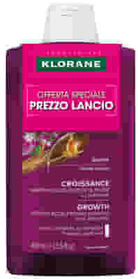 KLORANE SHAMPOO CHININA CRESCITA 400 ML PREZZO LANCIO