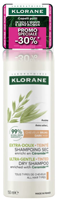 KLORANE SHAMPOO SECCO AVENA CAPELLI COLORATI 150 ML OFFERTA SPECIALE