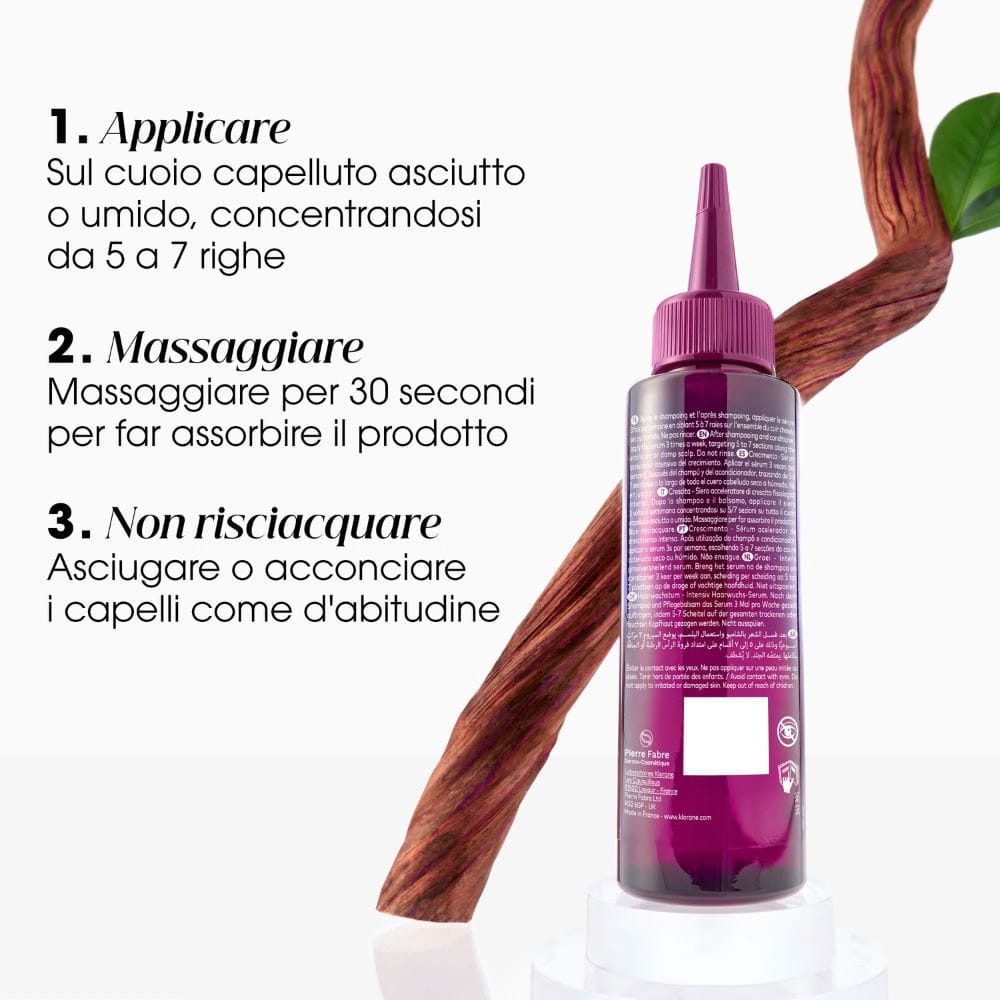 KLORANE SIERO CHININA CRESCITA 100 ML