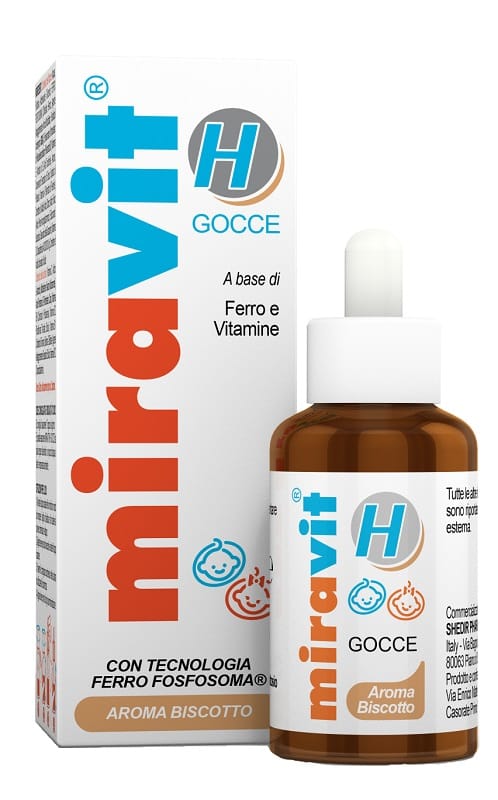 MIRAVIT H GOCCE 15 ML BISCOTTO