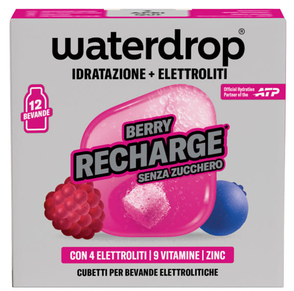 WATERDROP MICROLYTE BERRY 12 CUBETTI