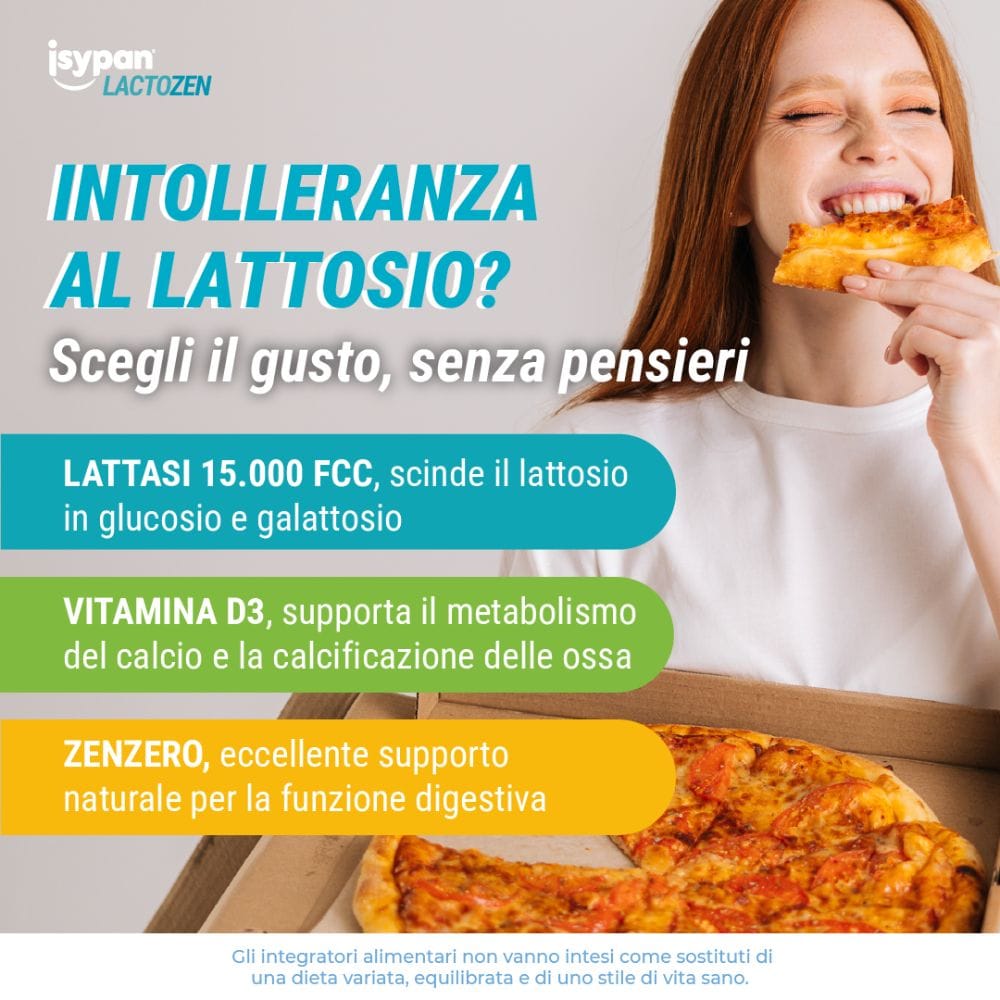 ISYPAN LACTOZEN 30 COMPRESSE DA 0,48 G SENZA AROMA SENZA GLUTINE SENZA LATTOSIO