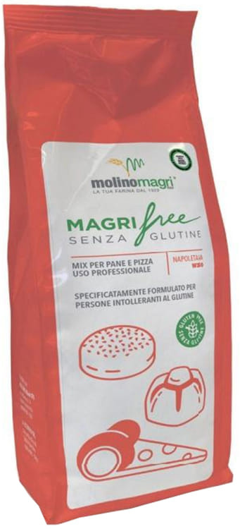 MAGRIFREE NAPOLETANA W350 MIX PANE E PIZZA 1 KG