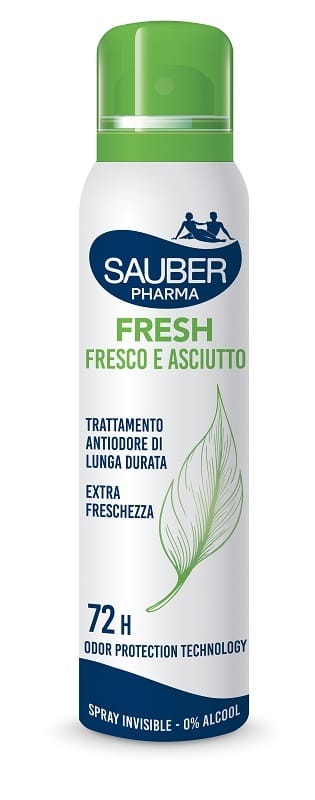 SAUBER DEO 72H FRESH FRESCO E ASCIUTTO SPRAY 150 ML