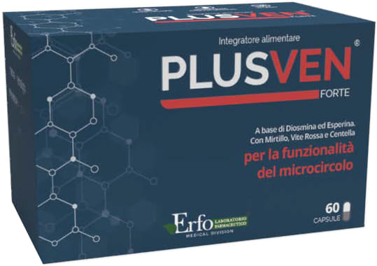 PLUSVEN FORTE 60 CAPSULE SENZA GLUTINE NATURALMENTE PRIVO DI LATTOSIO