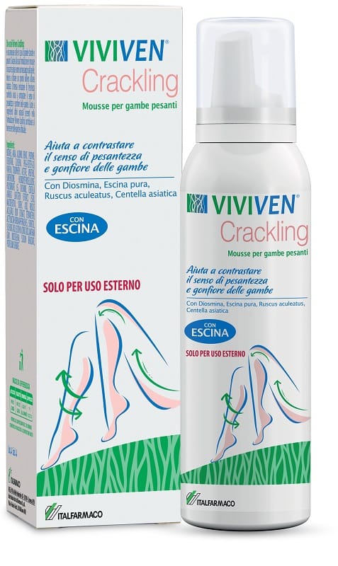 VIVIVEN CRACKLING MOUSSE GAMBE PESANTI 150 ML