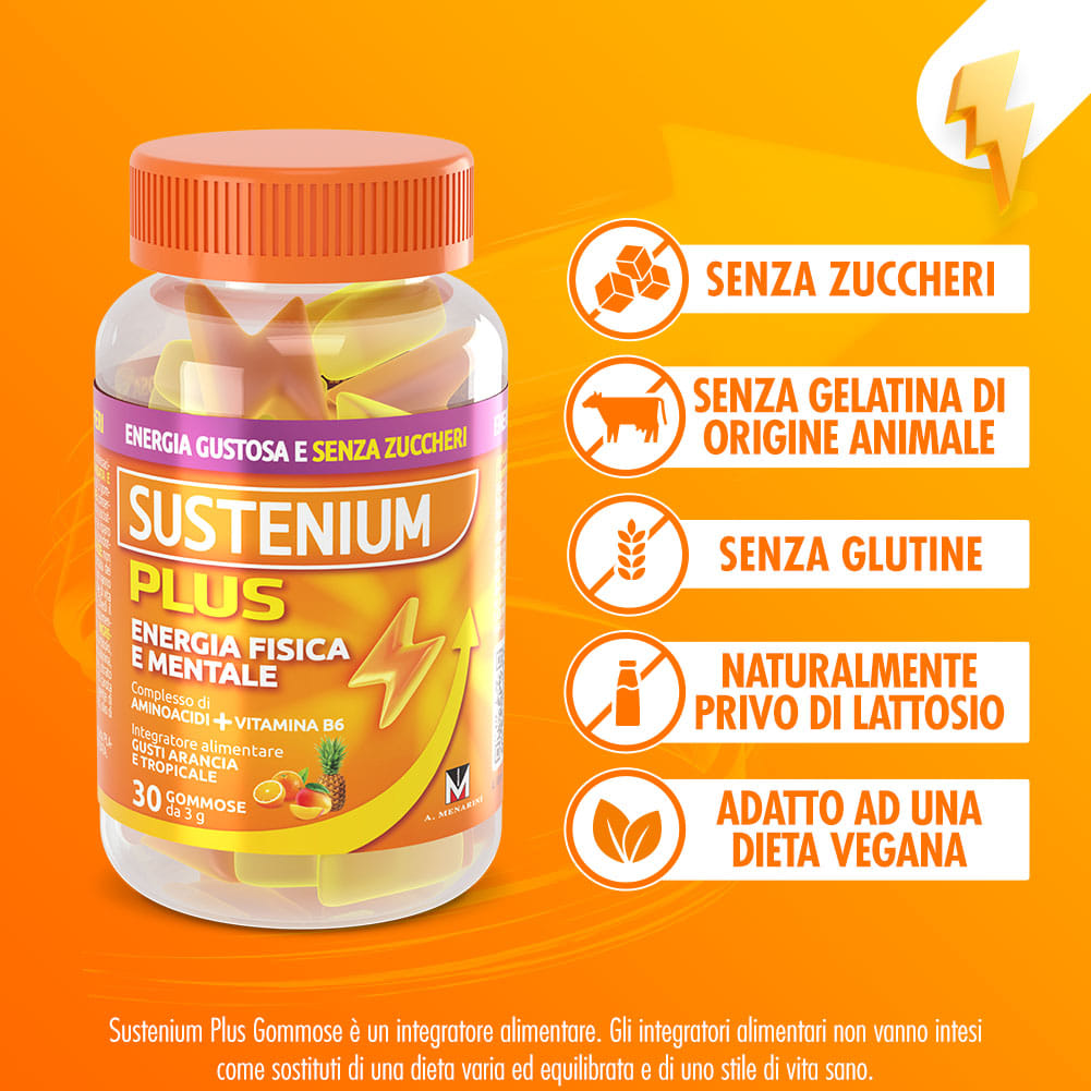 SUSTENIUM PLUS 90 CARAMELLE GOMMOSE