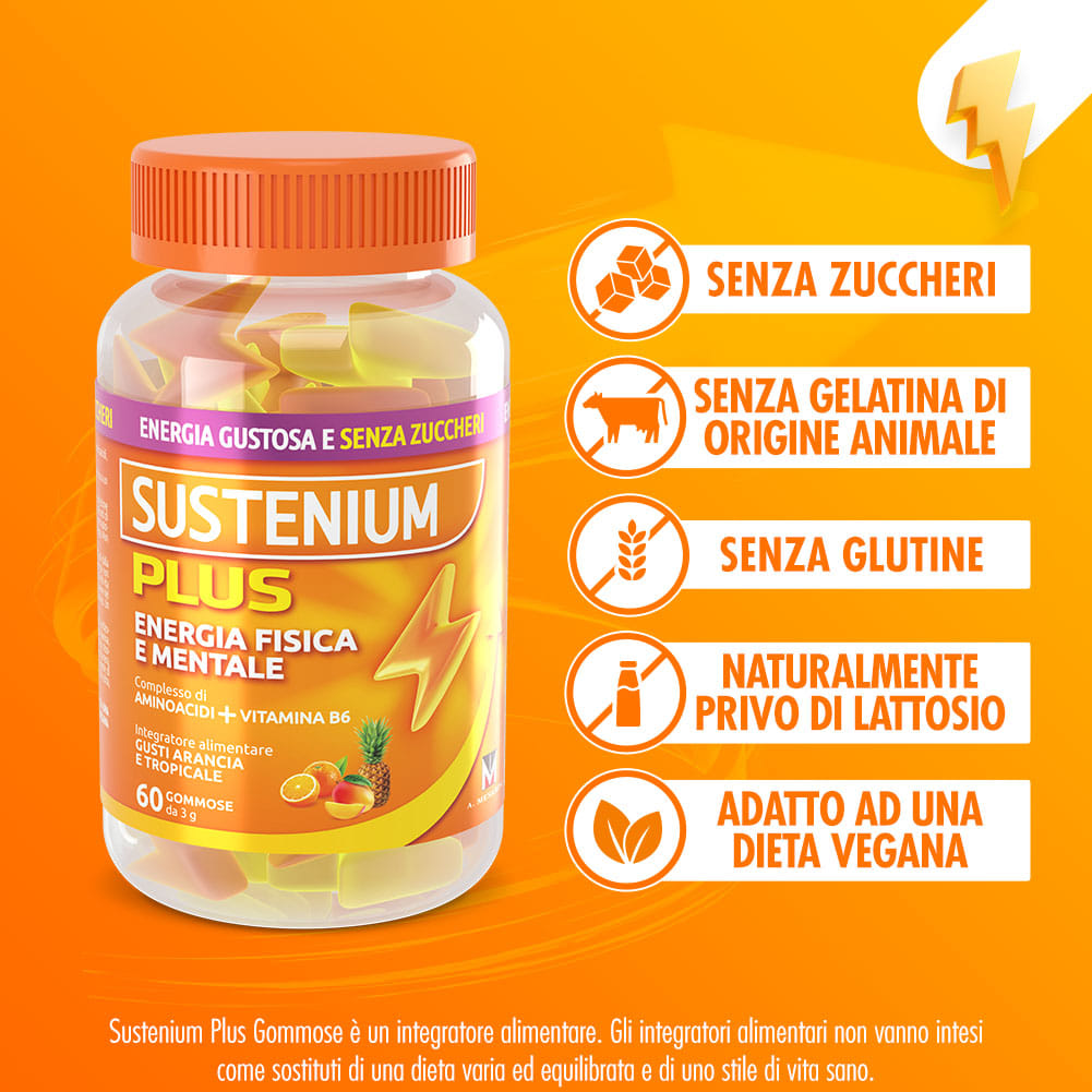 SUSTENIUM PLUS 90 CARAMELLE GOMMOSE