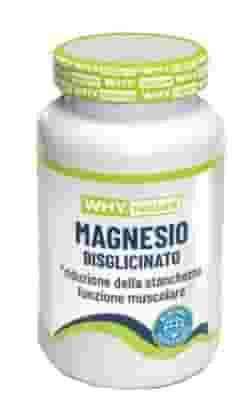 WHYNATURE MAGNESIO BISGLICINATO 90 COMPRESSE SENZA GLUTINE SENZA LATTOSIO