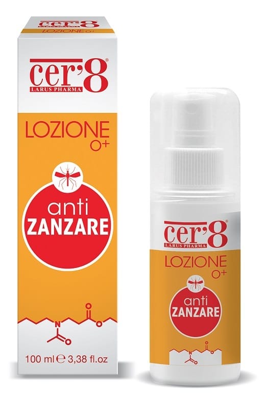 CER'8 LOZIONE 0+ ANTIZANZARE 100 ML