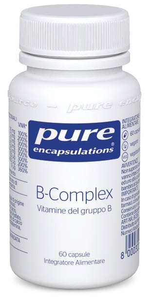 PURE ENCAPSULATIONS B-COMPLEX VITAMINE GRUPPO B 60 CAPSULE
