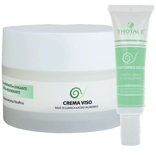 THOTALE BAVA LUMACA COFANETTO 1 CREMA VISO 50 ML + 1 CONTORNO OCCHI 30 ML