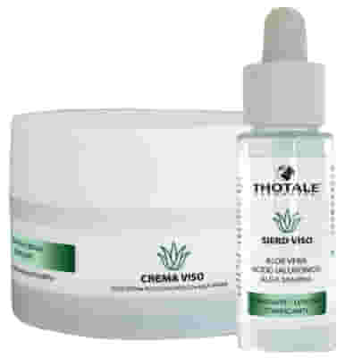 THOTALE ALOE VERA COFANETTO 1 CREMA VISO 50 ML + 1 SIERO VISO 30 ML