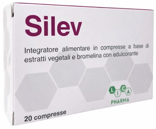SILEV 20 COMPRESSE CON EDULCORANTE
