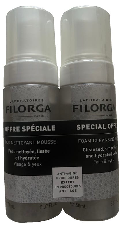 FILORGA DUO FOAM CLEANSER 2024 2 PEZZI DA 150 ML