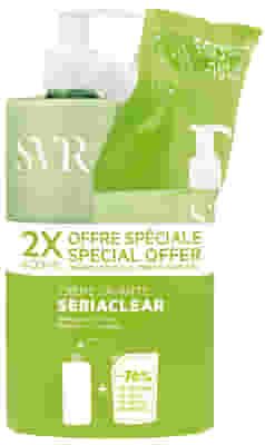 SEBIACLEAR CREME LAVANTE 400 ML + REFILL 400 ML