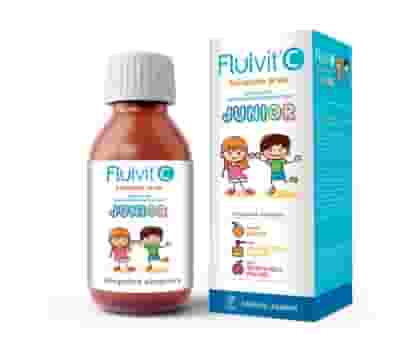 FLUIVIT C JUNIOR SOLUZIONE ORALE 150 ML AROMA ARANCIA CON MIELE MILLEFIORI ITALIANO E SUCCO DI MELE ITALIANO SENZA GLUTINE NATURALMENTE PRIVO DI LATTOSIO